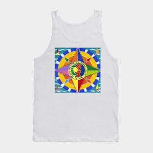 Compass rose Tank Top